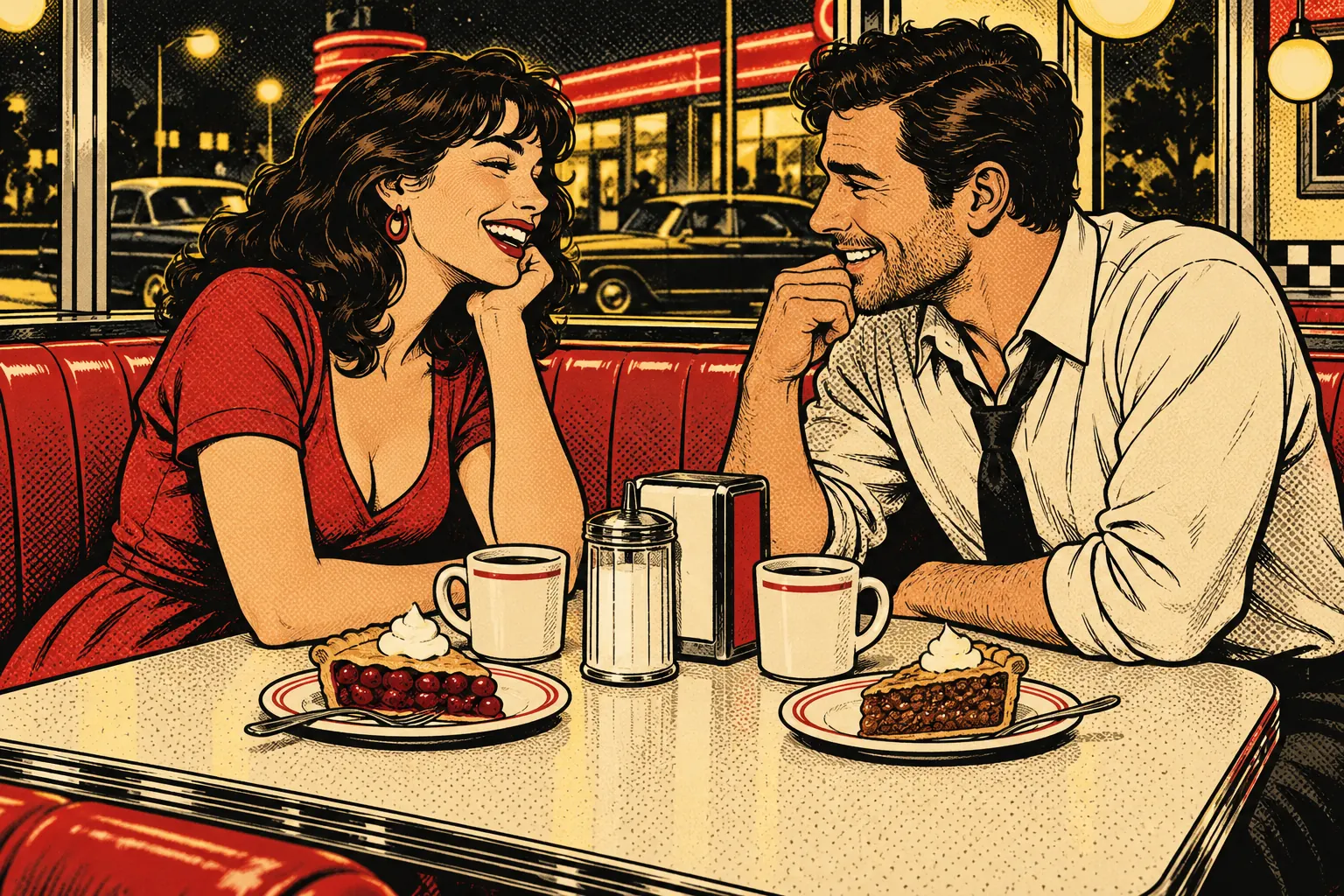 Corner Diner · first date
